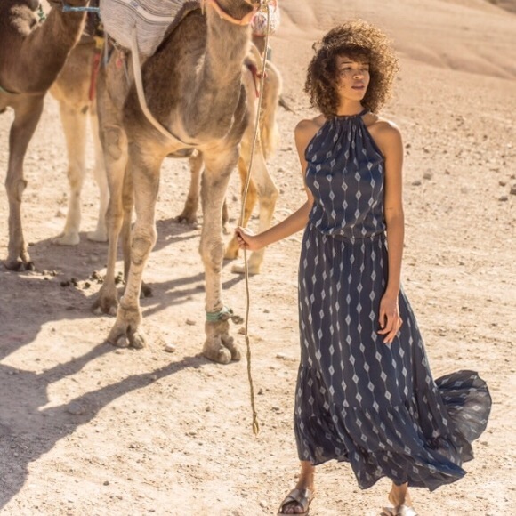 Indah Dresses & Skirts - 🎈Bday Sale🎈 NWOT Indah Indigo Diamond Dress